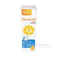 Vitamín D3 Baby kvapky 400IU 10ml