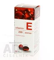 VITAMIN E 200-ZENTIVA cps mol 200 mg (fľ.skl.) 1x30 ks