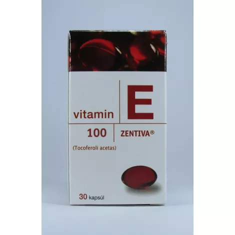 Vitamín E Zentiva 100mg 30 cps