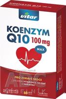 VITAR KOENZYM Q10 MAX 100 mg cps 1x60 ks