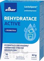 VITAR REHYDRATACE ACTIVE + PROBIOTIKA vrecká 1x10 ks