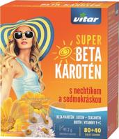 VITAR SUPER BETA KAROTÉN tbl s nechtíkom a sedmokráskou 80 + 40 zadarmo (120 ks)