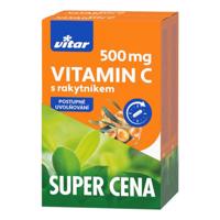 VITAR Vitamín C s rakytníkom 500 mg duopack 2 x 60 kapsúl