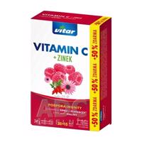 VITAR VITAMÍN C + ZINOK, ECHINACEA A ŠÍPKA