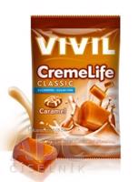 VIVIL BONBONS CREME LIFE CLASSIC drops s karamelovo-smotanovou príchuťou, bez cukru 1x110 g