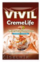 VIVIL BONBONS CREME LIFE CLASSIC drops s orieškovo-karamelovou príchuťou, bez cukru 1x110 g