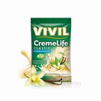 VIVIL BONBONS CREME LIFE CLASSIC drops s vanilkovo-mätovou smotanovou príchuťou, bez cukru 110 g