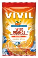 VIVIL BONBONS WILD ORANGE drops s príchuťou pomaranča s vitamínom C, bez cukru 1x60 g