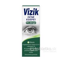 Vizik Očné kvapky Pri alergii 10ml