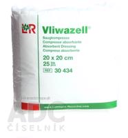 VLIWAZELL KOMPRESY SAVÉ NESTERILNÉ 20x20cm 1x25 ks