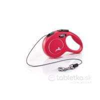 Vodítko Flexi Classic lanko XS 3m červené (do 8 kg)