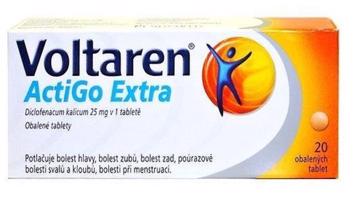 Voltaren Actigo Extra 25 mg tbl.obd.20 x 25 mg