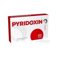 VULM PYRIDOXIN + vitamín B6 20mg 20 tabliet