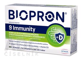 Walmark Biopron9 Immunity s vitaminem D3 30 tabliet