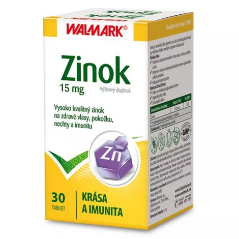 Walmark Zinok 15 mg 30 tbl