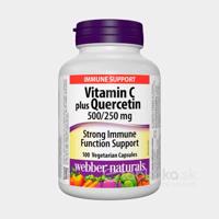 Webber Naturals Vitamin C 500mg+Quercetin 250mg 100cps
