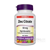 Webber Naturals Zinok 50 mg 180 tbl