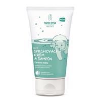 WELEDA 2v1 Sprchový krém a šampón 150 ml