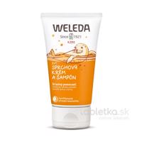 WELEDA 2v1 Sprchový krém a šampón Šťastný pomarač 150ml