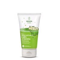 WELEDA 2v1 Sprchový krém a šampón veselá limetka 150 ml