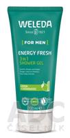 WELEDA For Men Energy Fresh 3in1 sprchový gél, citrón  1x200 ml