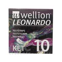 Wellion LEONARDO KET Prúžky testovacie