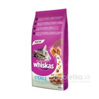 WHISKAS Adult Sterile Cat s kuracím mäsom 14kg