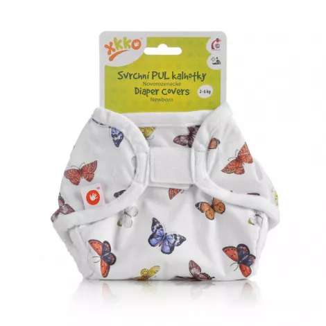 XKKO PUL vrchné nohavičky Newborn Butterflies suchý zips 1 ks