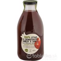 ZDRAVO 100% ŠŤAVA Z GRANÁTOVÉHO JABLKA A JABLKA 750ml