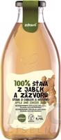 zdravo 100% ŠŤAVA Z JABĹK A ZÁZVORU 1x0,75 l