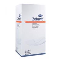 ZETUVIT Kompres nasiakavý sterilný 10x20 cm 25 kusov